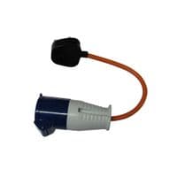13A Plug to CEE 16A Socket Converter | Securefix Direct