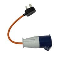 13A Plug to CEE 16A Socket Converter | Securefix Direct