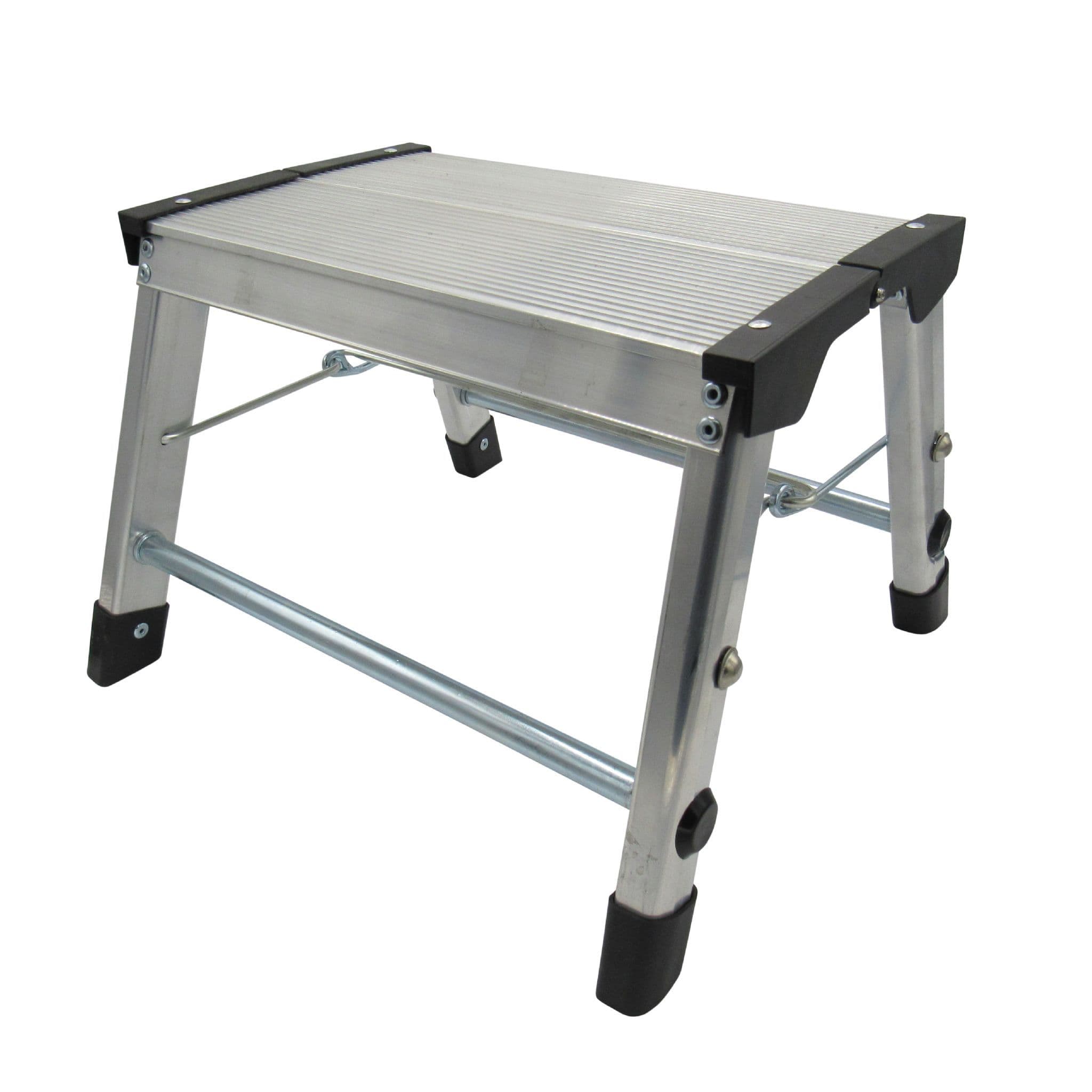 Aluminium Collapsible Single Step Stool | Securefix Direct