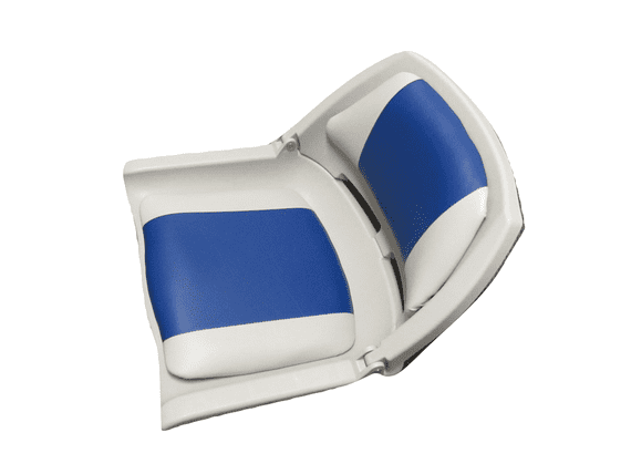 Blue Folding Marine Boat Seat | SecureFix Direct