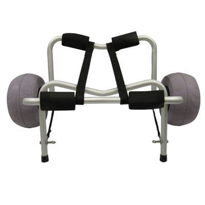 Folding Kayak Trolley Canoe Cart (SUP Paddle Board Balloon Wheels Carrier)