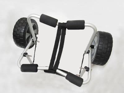 Folding Kayak Trolley With Kickstand 68KG (Sup Paddle Board Canoe Cart)