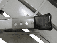 Folding Aluminium Adjustable Single Step | SecureFix Direct