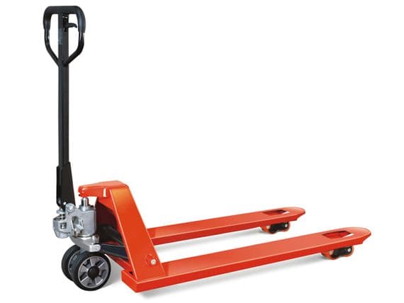 Fully Assembled 2.5 Ton Hand Pallet Pump Truck - 2500KG Euro Fork Trolley