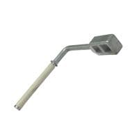 Galvanised Canal Boat Lock Key | SecureFix Direct