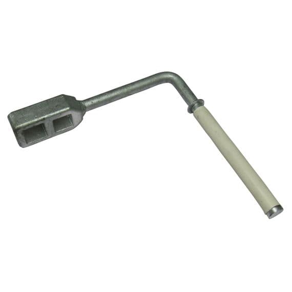 Galvanised Canal Boat Lock Key | SecureFix Direct