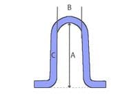 Galvanised Concrete In 'U' Bolt x4 (Caravan Tether Ground Anchor Security)