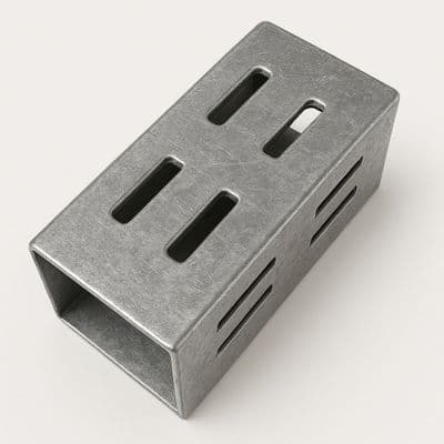 Galvanised Fence Post Extender Support Wedge Grip (75MM 3