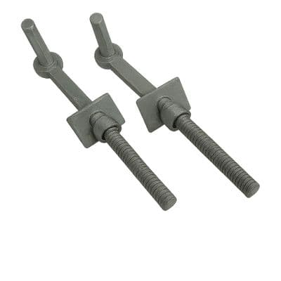 Galvanised Field Gate Hook to Bolts X2 11