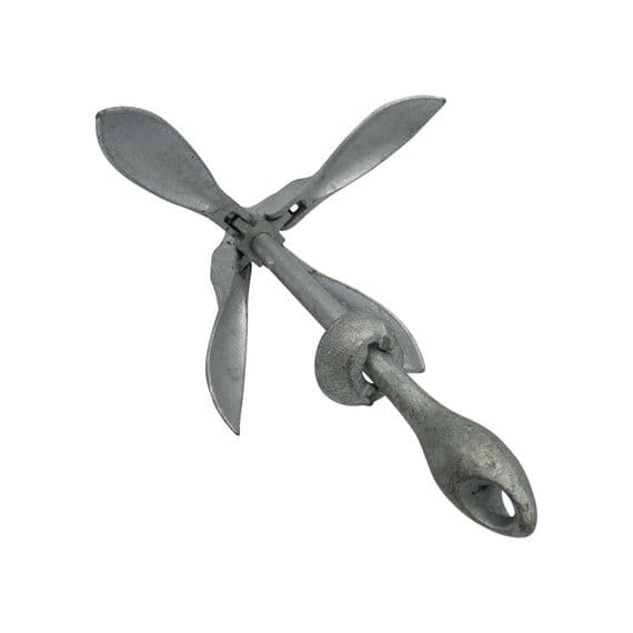4 Prong Folding Grapple Anchor 15KG | SecureFix Direct