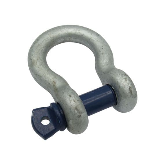12 Ton Bow Shackle With Screw Pin | SecureFix Direct