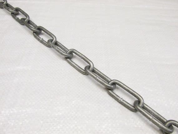 10MM Long Link Galv Chain | SecureFix Direct