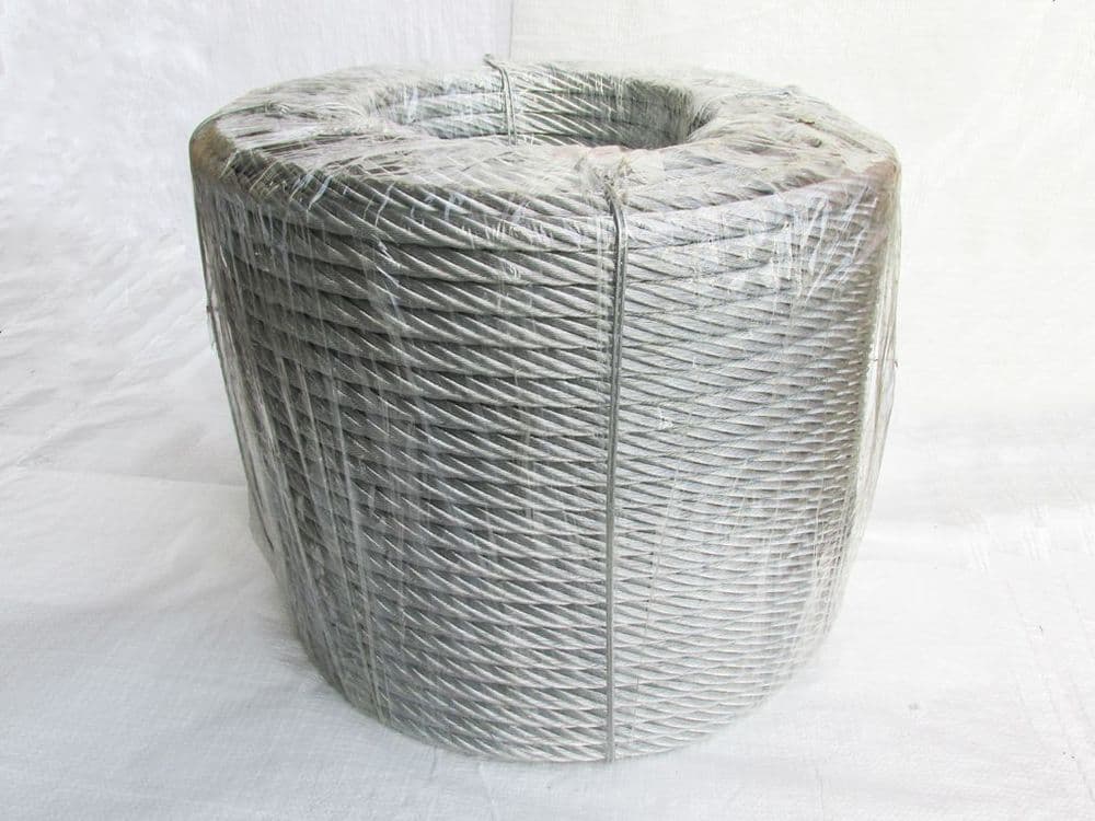 Galvanised Wire Rope 200M 16MM 6x15 | SecureFix Direct