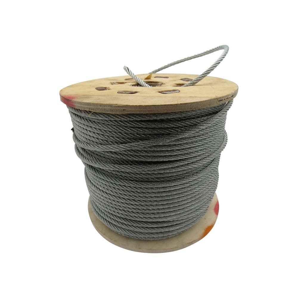 Galvanised Wire Rope 100M 2MM 6x7 | SecureFix Direct