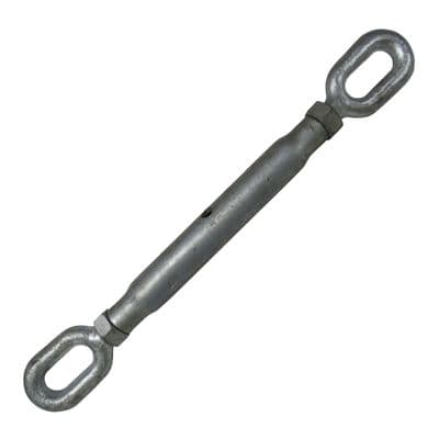 Galvanised Straining Rigging Screw Eye & Eye 1/4