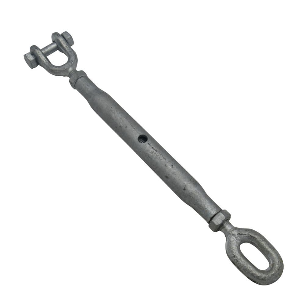 Galvanised Rigging Screw Eye and Jaw | Securefix Direct