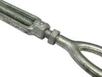 Eye & Eye Galvanised US Spec Turnbuckle | SecureFix Direct