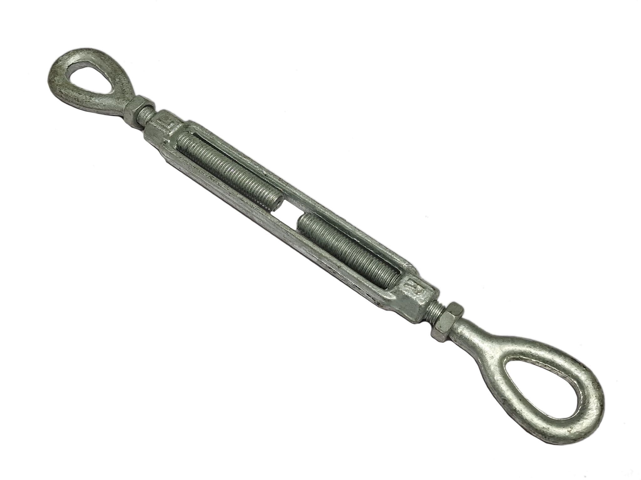 Eye & Eye Galvanised US Spec Turnbuckle | SecureFix Direct