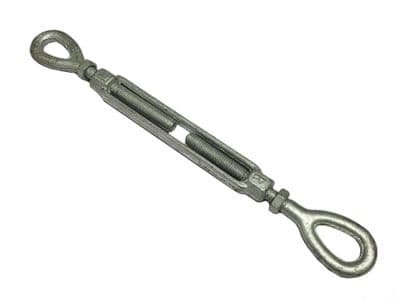 Galvanised Turnbuckle Open Body Straining Screw Eye Eye (US Spec Wire Tensioner)