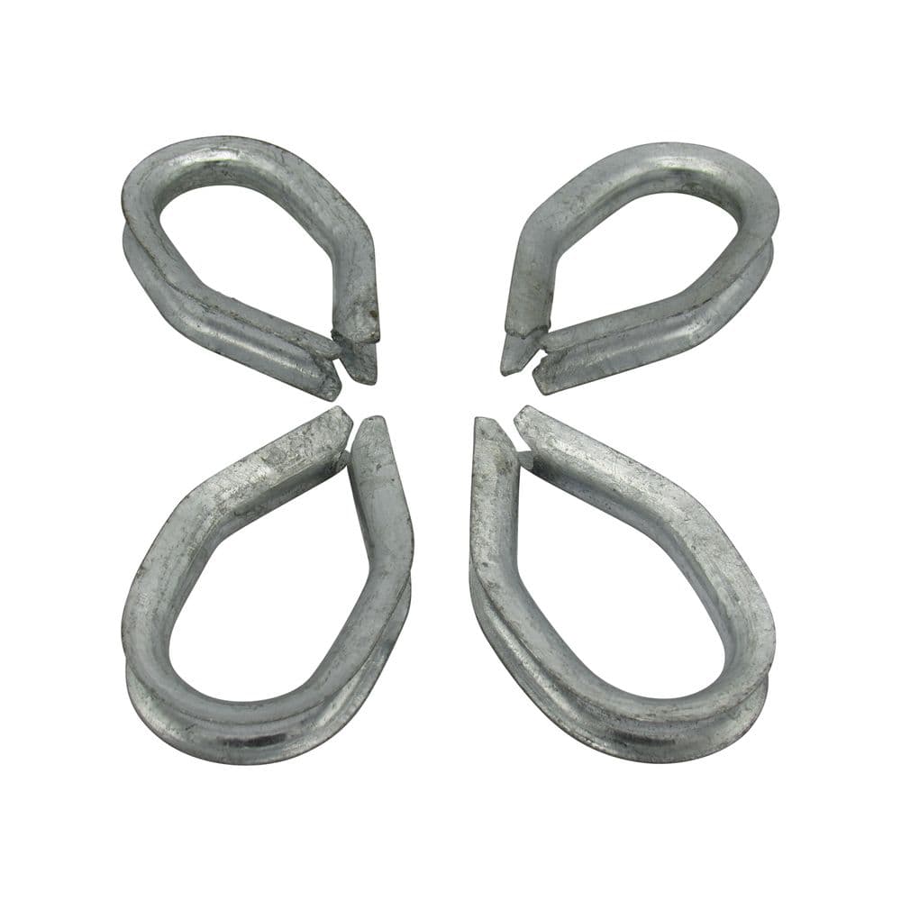 X4 10MM Wire Rope Reeving Thimble | SecureFix Direct
