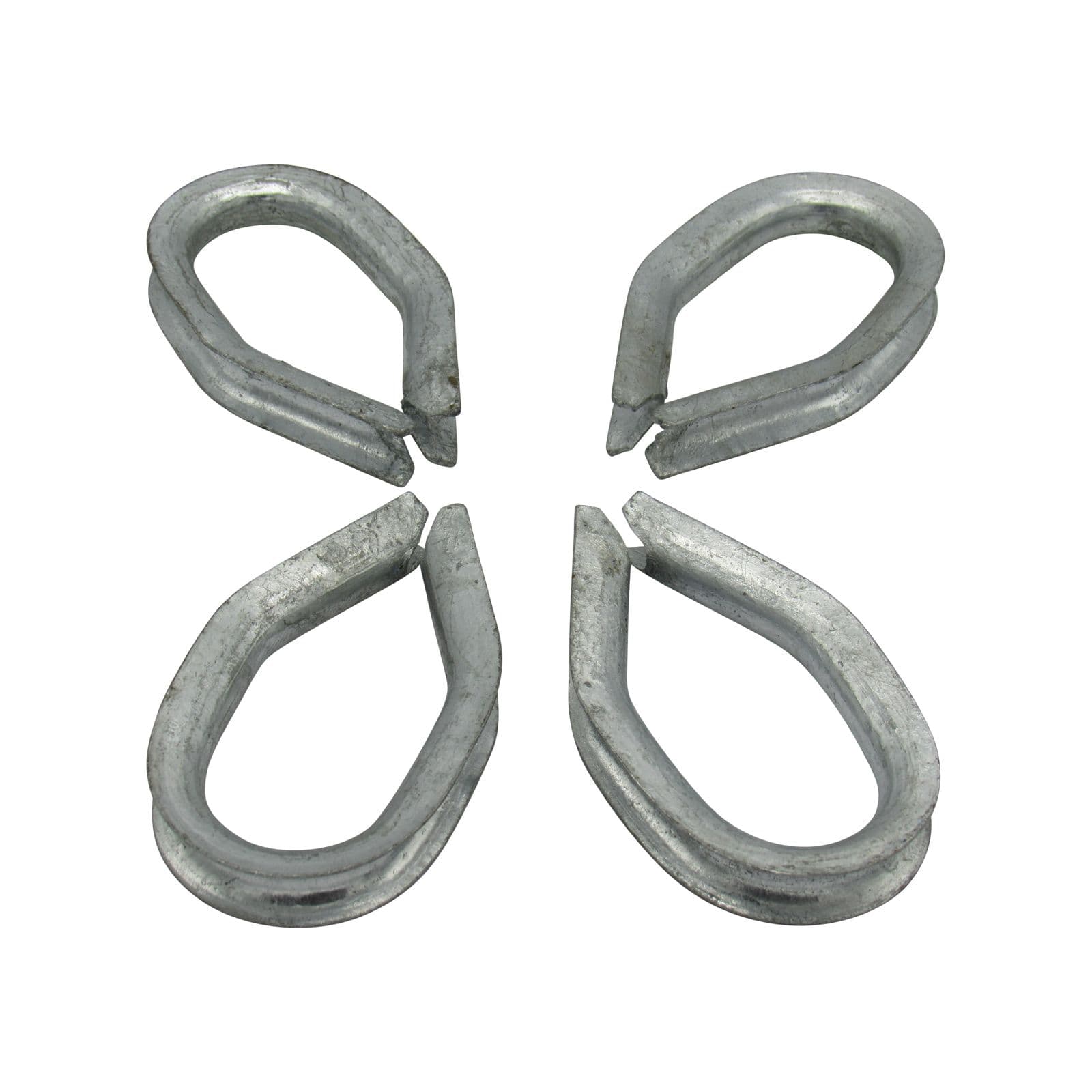 X4 Wire Rope Reeving Thimble 8MM SecureFix Direct