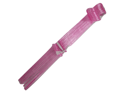 Garden Plant Stake Support Sticks 60CM X10 (Orchid  Flower House Climber Plastic Pink)