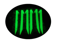 X24 Heavy Duty Glow In The Dark Pegs | SecureFix Direct