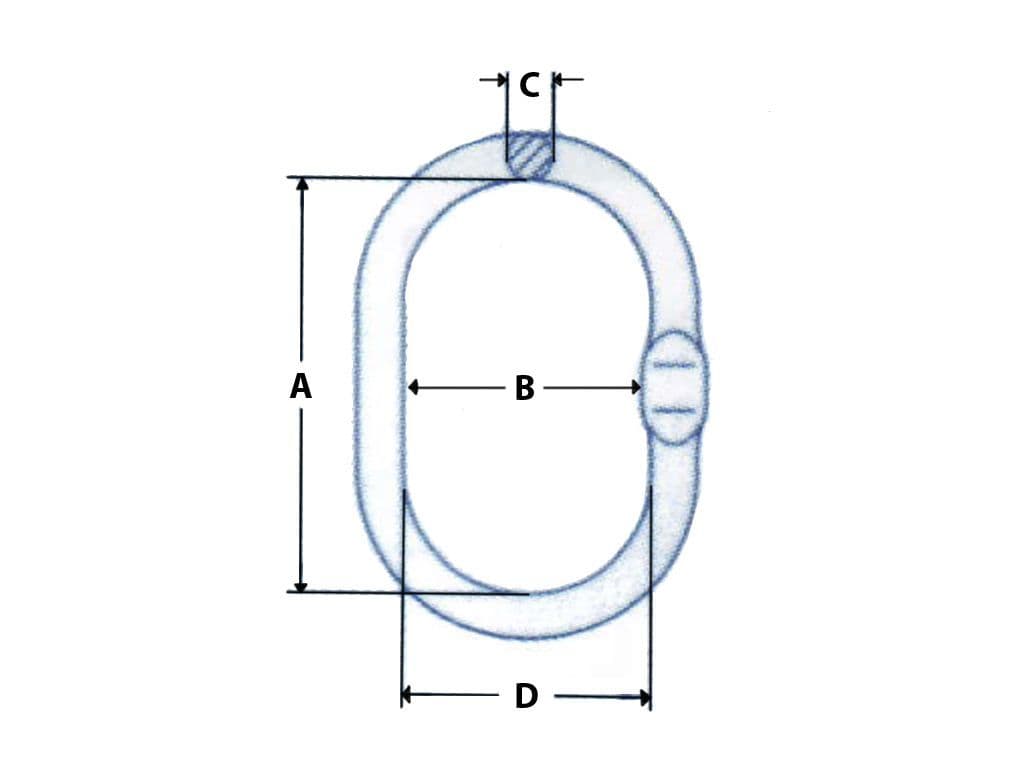 40MM Lifting Master Link SecureFix Direct