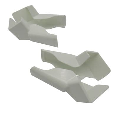 Gutter Spout Extensions 4pcs (Caravan RV Motorhome Plastic White)