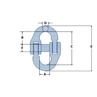 G80 & G100 Chain Connectors 6MM - 32MM | SecureFix Direct