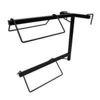 Black Double Saddle Rack | Secure Fix Direct