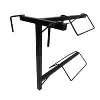 Black Double Saddle Rack | Secure Fix Direct