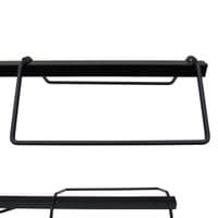 Black Double Saddle Rack | Secure Fix Direct