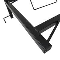 Black Double Saddle Rack | Secure Fix Direct