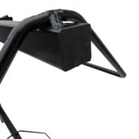 Black Double Saddle Rack | Secure Fix Direct