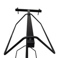 Black Double Saddle Rack | Secure Fix Direct