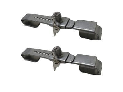 Hardened Steel Shipping Container Locks 330MM - 430MM (Adjustable Security Door Padlock)