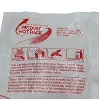 Instant Single Use Heat Pad 20 Pack | SecureFix Direct