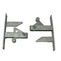 Pack of 2 Galvanised Gate Latch | SecureFix Direct