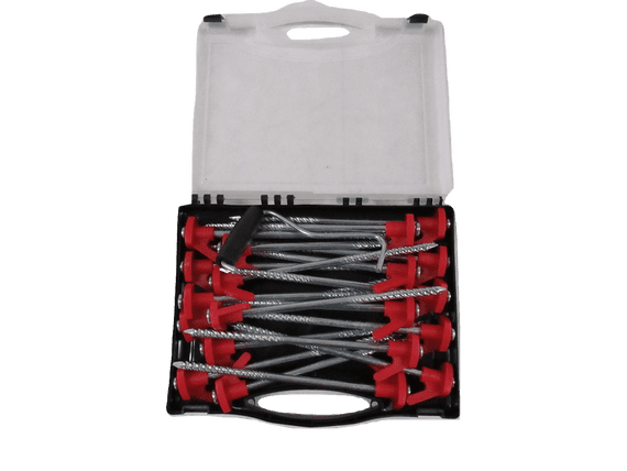 20 Tent Pegs & Extractor Kit | SecureFix Direct