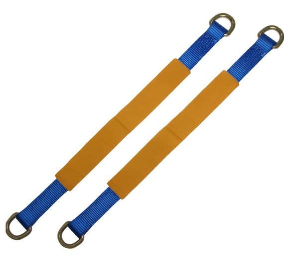 500MM - 840MM Axle Straps X2 | SecureFix Direct