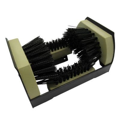 Heavy Duty Boot Scraper Brush (Shoe Cleaner Scrubber Door Step Mat)