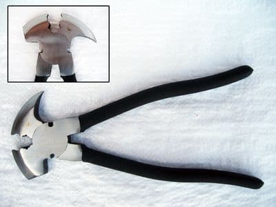Heavy Duty Fencing Pliers 250MM (WIre Cutter Hammer Staple Remover Fence 10