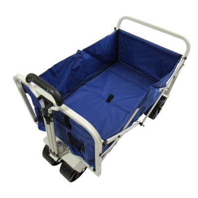Heavy Duty Folding Trolley Cart (Beach Camping Garden Festival All Terrain Wagon)