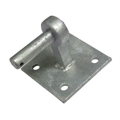 Heavy Duty Gate Hanger Hook Plate 19MM (Set of 1 or 2 Galvanised Square Pin Hinge)