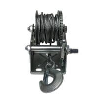 800LB - 2500LB Hand Winch with Hook | SecureFix Direct