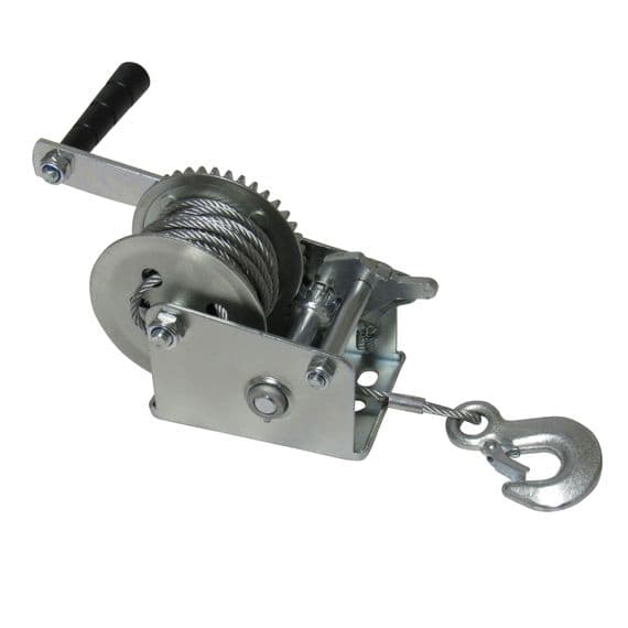 800LB - 2500LB Hand Winch with Hook | SecureFix Direct