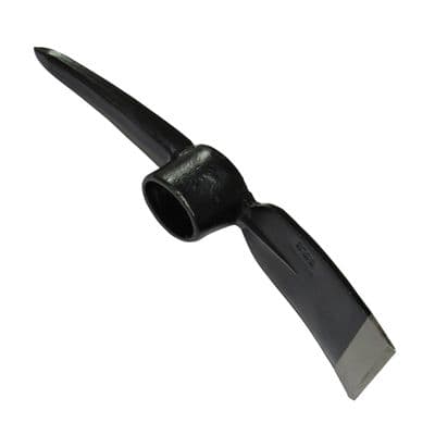 Heavy Duty Mattock Pick Axe Head (5.5LB 7LB Replacement Steel Garden Digging)