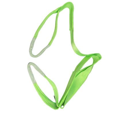 Heavy Duty Recovery Tow Strap Hi Vis 5 Ton (4M to 5M Shackles Car Van Truck)