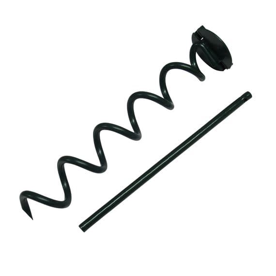 Spiral Steel Ground Anchor Stakes x2 | SecureFix Direct